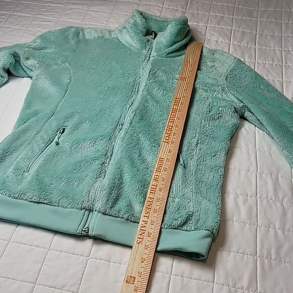 The North Face Soft Fuzzy Fleece Zip Up Jacket Womens Size Small (C1005) - Picture 8 of 10